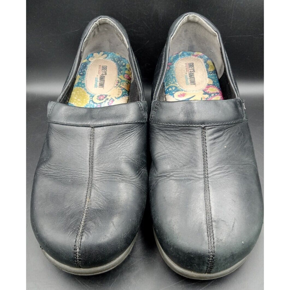 Greys Anatomy ABC Studios by‎ Softwalk Nursing Shoes Black No Slip - Picture 1 of 10